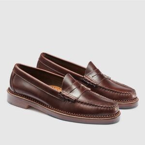 G.H. Bass & Co. Rich Brown Leather Loafers